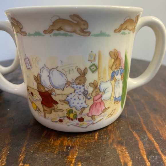 Bunnykins set. Two different cups and bowl. - Picture 6 of 14
